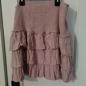 Lavender top/skirt